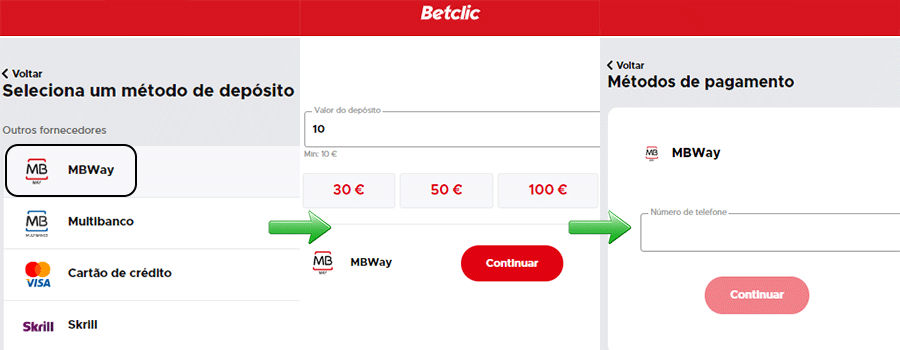 Como Depositar nas Casas de Apostas com MB Way